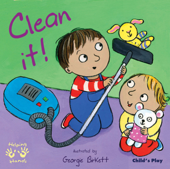 Clean It! Bilingual - Book  of the Helping Hands