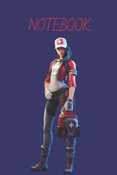 Fortnite Notebook 5: Fortnite Collection-Sketchbook, Diary, Journal, For Kids, For A Gift, To School: ... Blank Pages | 6” x 9” (Wide Ruled) 100p (fortnite's notebook)