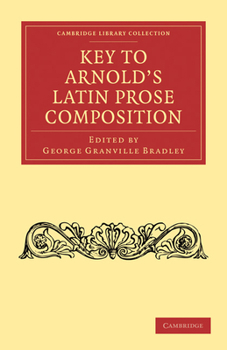 Paperback Key to Arnold's Latin Prose Composition Book