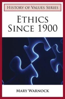 Paperback Ethics Since 1900 Book