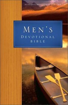 New International Version Men's Devotional Bible: Bonded Leather