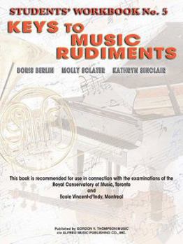 Paperback Keys to Music Rudiments: Students' Workbook No. 5 Book