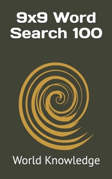Paperback 9x9 Word Search 100 Book