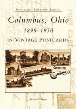 Paperback Columbus, Ohio 1898-1950 in Vintage Postcards Book