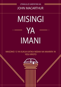 Paperback Misingi Ya Imani (Fundamentals of the Faith) [Swahili] Book