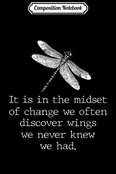 Composition Notebook: Dragonfly for women spiritual faith dragonflies lovers  Journal/Notebook Blank Lined Ruled 6x9 100 Pages