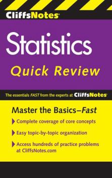 Paperback Cliffsnotes Statistics Quick Review, 2nd Edition Book