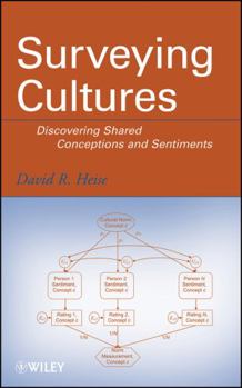 Hardcover Surveying Cultures: Discovering Shared Conceptions and Sentiments Book
