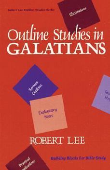 Paperback Outline Studies in Galatians Book