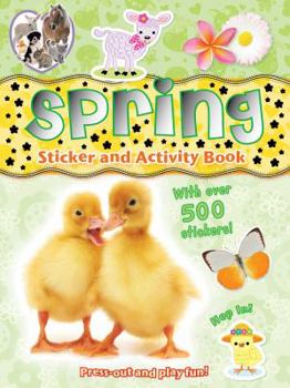 Paperback Spring Sticker and Activity Book