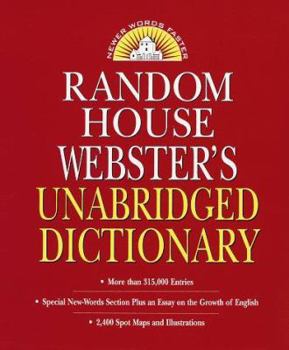 Hardcover Random House Webster's Unabridged Dictionary Book