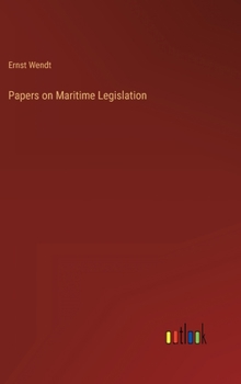 Hardcover Papers on Maritime Legislation Book