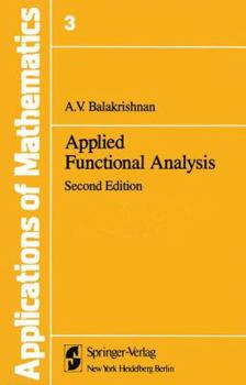 Paperback Applied Functional Analysis: A Book