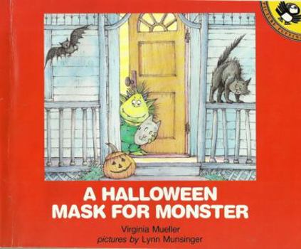 Hardcover A Halloween Mask for Monster Book