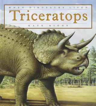 Hardcover Triceratops Book