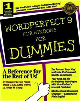 Paperback WordPerfect 9 for Windows for Dummies Book