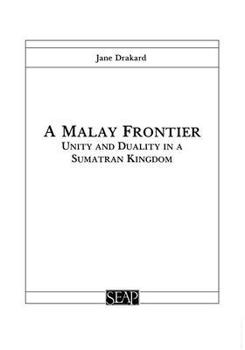 Paperback A Malay Frontier Book