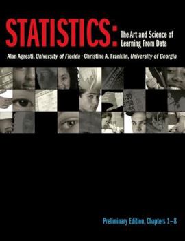 Paperback Statistics: The Art and Science of Learning from Data -Preliminary Edition Book
