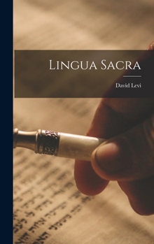 Hardcover Lingua Sacra Book