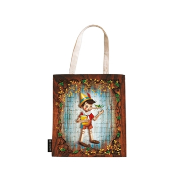 Carlo Collodi, Pinocchio Canvas Bag by Paperblanks (Fairy Tale Collection)