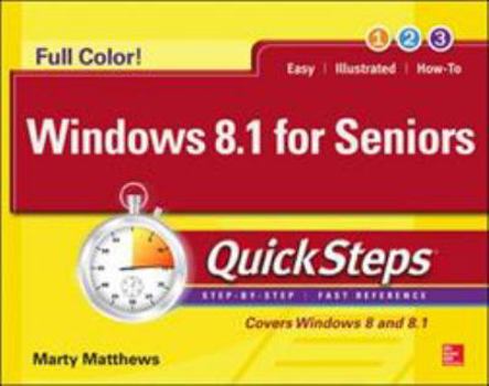 Paperback Windows 8.1 for Seniors Quicksteps Book