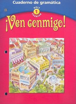 Paperback ?ven Conmigo!: Cuaderno de Gram?tica Level 1 [Spanish] Book