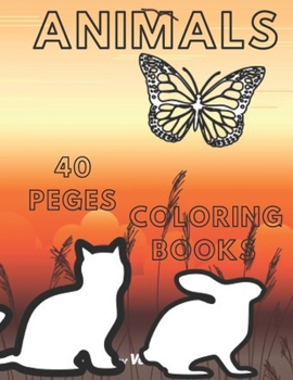 Paperback animals coloring books: 2021 pdf colouring kds Book