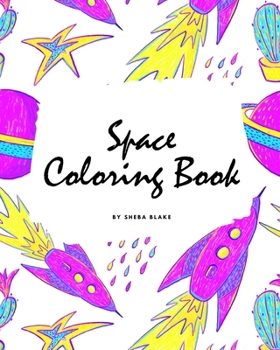 Paperback Space Coloring Book for Children (8x10 Coloring Book / Activity Book) Book