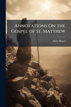 Paperback Annotations On the Gospel of St. Matthew Book