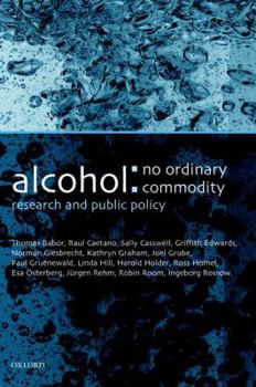 Paperback Alcohol and Public Policy: No Ordinary Commodity Book