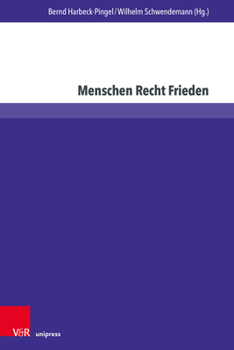 Paperback Menschen Recht Frieden [German] Book