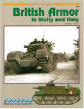 Paperback British Armour in Sicily and Italy Book