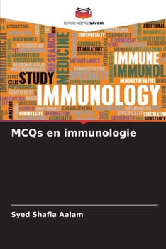 Paperback MCQs en immunologie [French] Book