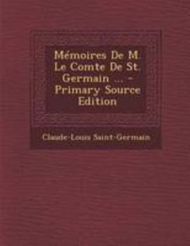 Paperback Memoires de M. Le Comte de St. Germain ... [Dutch] Book