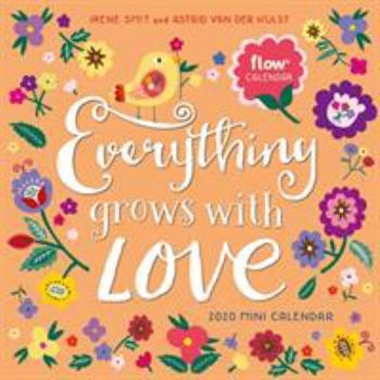 Calendar Everything Grows with Love Mini Wall Calendar 2020 Book