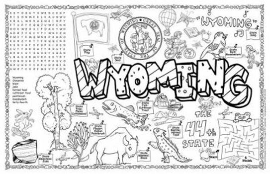 Loose Leaf Wyoming Symbols & Facts Funsheet - Pack of 30 Book