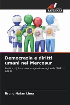 Paperback Democrazia e diritti umani nel Mercosur [Italian] Book