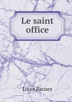 Paperback Le saint office [French] Book