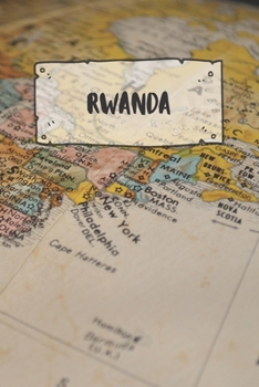 Rwanda: Ruled Travel Diary Notebook or Journey  Journal - Lined Trip Pocketbook for Men and Women with Lines
