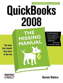 Paperback QuickBooks 2008: The Missing Manual Book