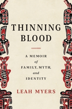 Hardcover Thinning Blood: A Memoir of Family, Myth, and Identity Book