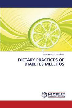 Paperback Dietary Practices of Diabetes Mellitus Book