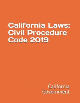 Paperback California Laws: Civil Procedure Code 2019 Book