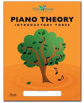 Spiral-bound Piano Theory Introductory Three (Shilla Hekmat Piano Method, Orange Series) Book