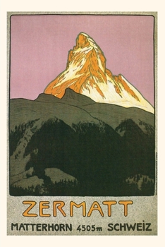 Paperback Vintage Journal Zermatt, Matterhorn, Switzerland Book