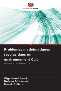 Paperback Problèmes mathématiques résolus dans un environnement CLIL [French] Book