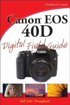 Paperback Canon EOS 40D Digital Field Guide Book