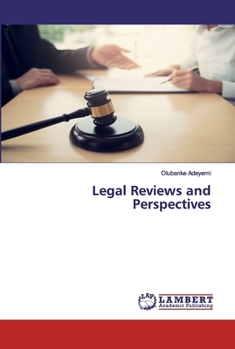Paperback Legal Reviews and Perspectives Book