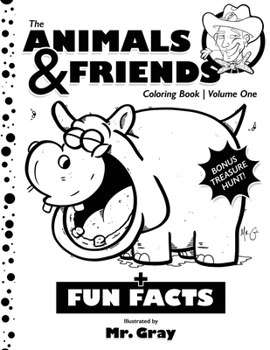 Paperback The Animals & Friends Coloring Book
