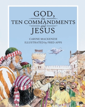 Hardcover God, the Ten Commandments and Jesus Book
